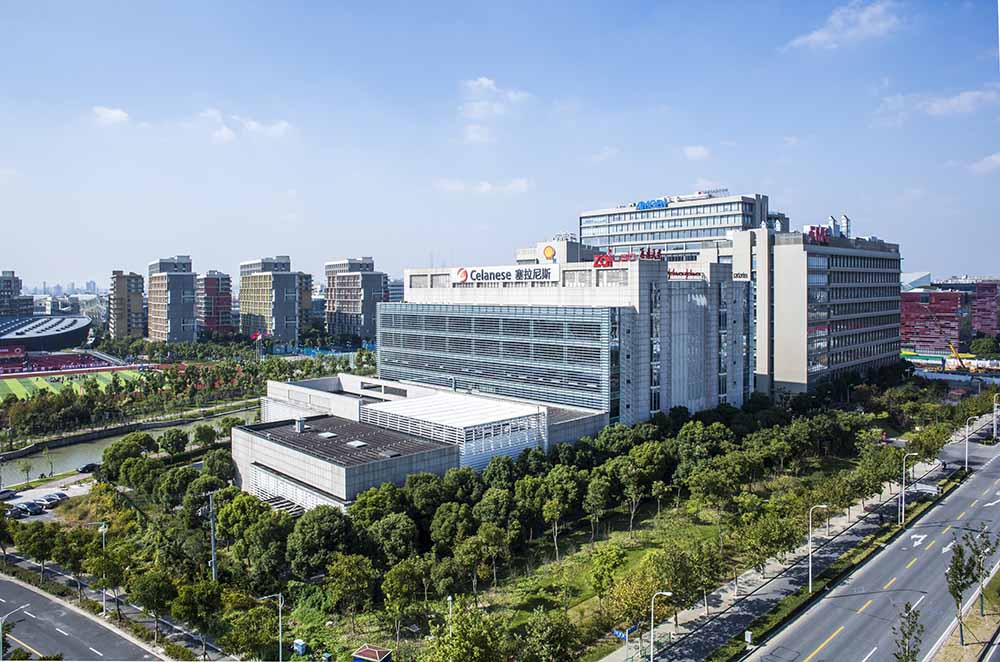 Shanghai Jinchuang Park, one of the business parks owned by D&J China